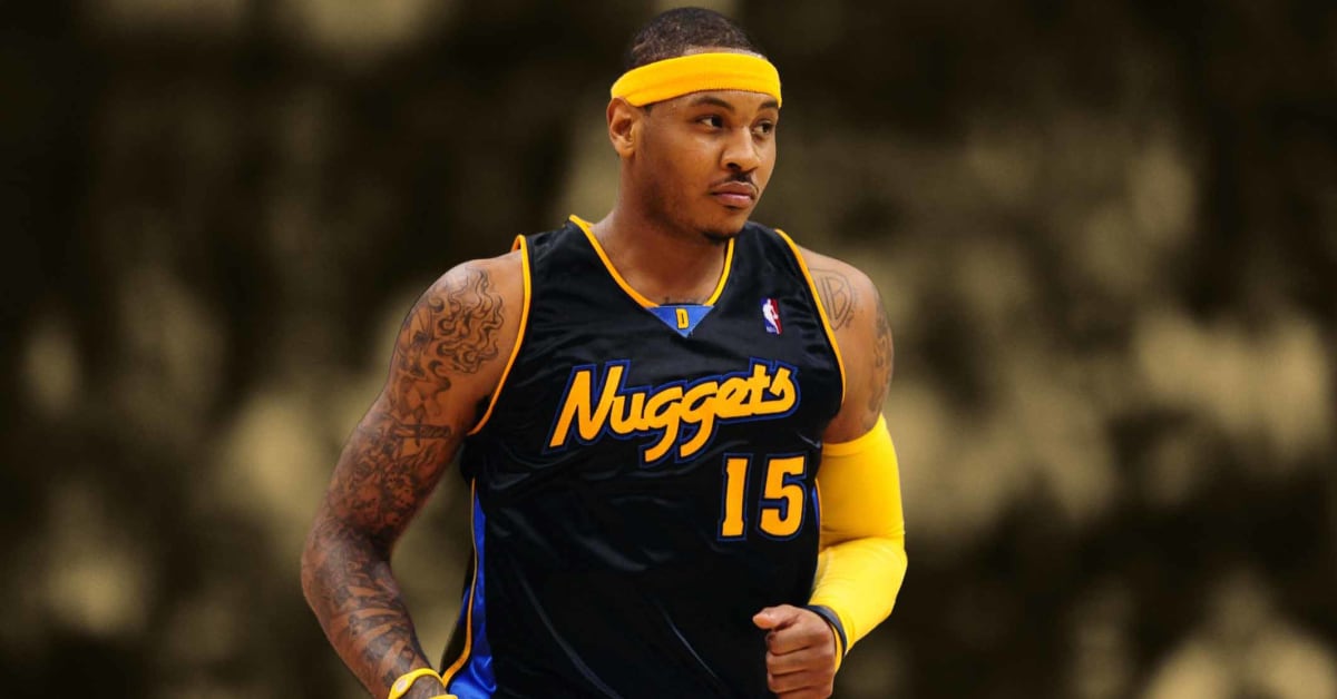 Carmelo anthony sleeve jersey new arrivals