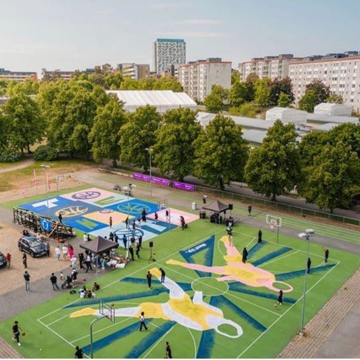 Kevin Durant has been building basketball courts all around the world over the past seven years Basketball Network Your daily dose of basketball