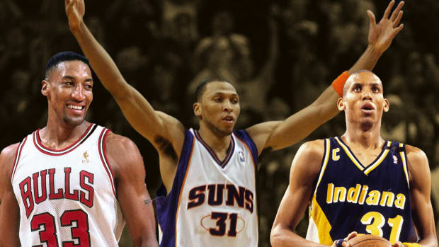 Shawn Marion shares why Reggie Miller and Scottie Pippen were his favorite players growing up