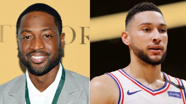 Dwyane Wade talks about Ben Simmons and his shooting