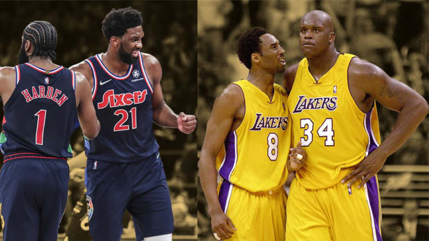 James Harden & Joel Embiid and Kobe Bryant & Shaquille O'Neal