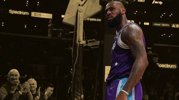 LeBron James thinks the NBA should tolerate the trash-talking between the players