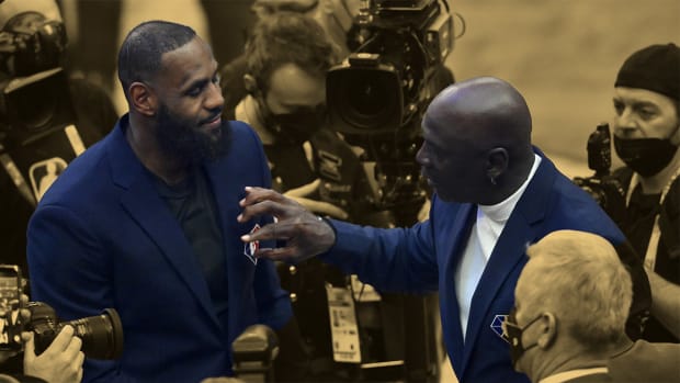 LeBron James' response after Michael Jordan reached out early on in his career