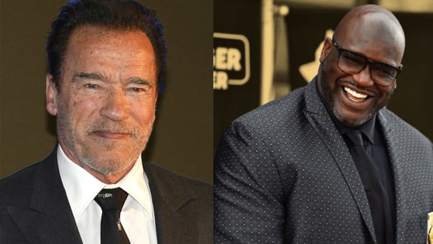 Arnold Schwarzenegger will never forget the first time he met Shaquille O'Neal at Planet Hollywood