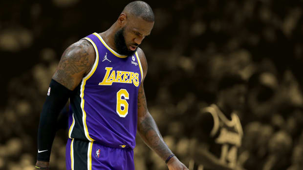 LeBron James was disappointed after another tough loss to the New Orleans Pelicans