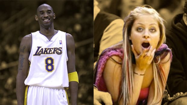 Los Angeles Lakers guard Kobe Bryant and Nicole Ritchie