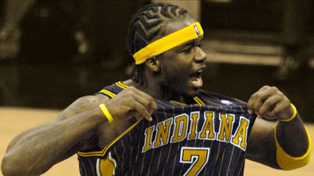 Indiana Pacers forward Jermaine O'Neal
