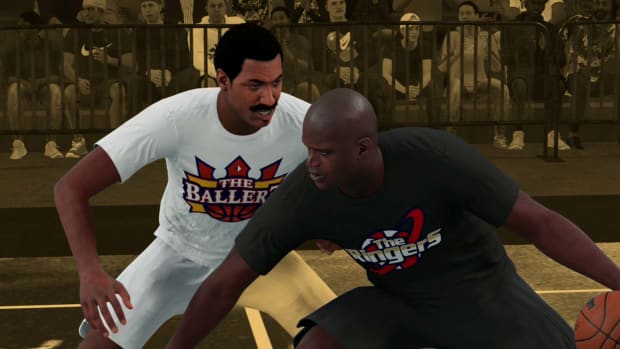 Shaquille O'Neal 1-on-1 with Wilt Chamberlain in NBA 2k22