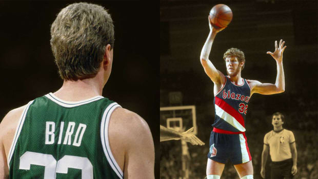 Boston Celtics legend Larry Bird praised Bill Walton's passing ability