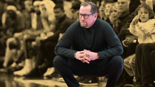 January 10, 2023; Toronto Raptors head coach Nick Nurse on the sidelines against the Charlotte Hornets at Scotiabank Arena