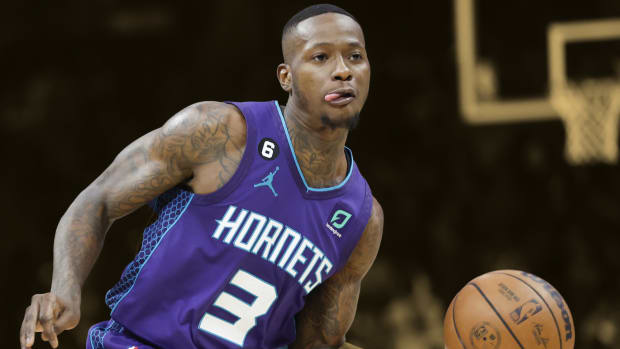 Charlotte Hornets guard Terry Rozier (3)