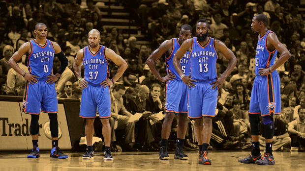 Kendrick Perkins discusses why the Russell Westbrook/Kevin Durant tandem never worked out