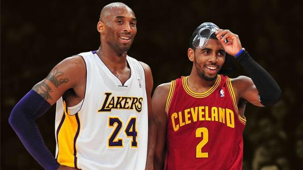 Los Angeles Lakers guard Kobe Bryant and Cleveland Cavaliers guard Kobe Bryant