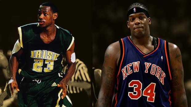 Eddy Curry recalls when he babysat 15-year-old LeBron James