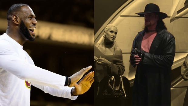 Why LeBron James didn't want to meet The Undertaker after the Cavs' season opening game in 2016/17 season
