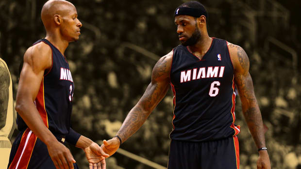 Ray Allen responds to a fan saying LeBron James is the GOAT