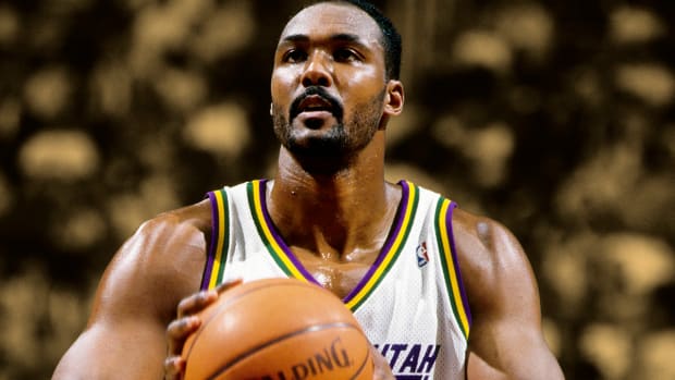 Karl Malone had a pretty unusual summertime workout regime