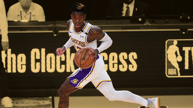 Dennis Schroder hints on Instagram he’d be willing to run it back with LeBron James and the Los Angeles Lakers next season