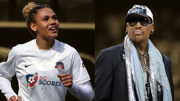 Dennis Rodman's Daughter Trinity Rodman becomes the the highest paid player in the National Women's Soccer League