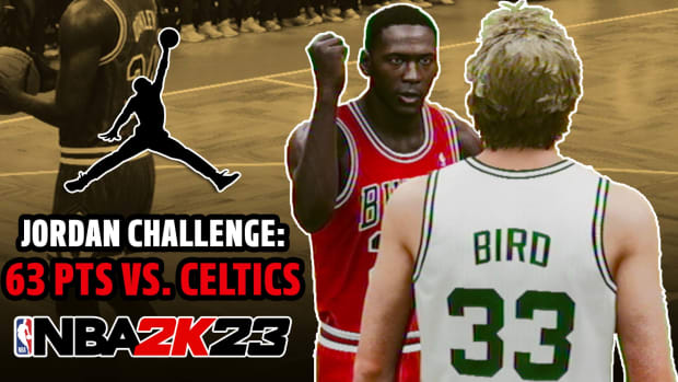NBA 2K23 Jordan challenge: MJ drops 63 points against the Celtics
