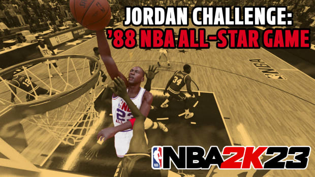 NBA 2K23 Jordan challenge: Michael Jordan's 40 point performance in the 1988 All-Star Game