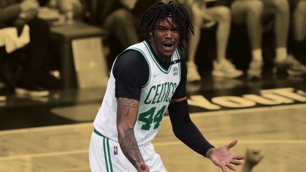 Did the Boston Celtics break Robert Williams III by playing him in their extended playoff run last season?