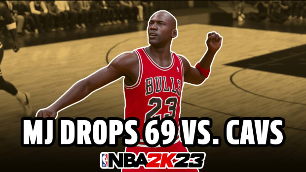 NBA 2K23 Jordan challenge: MJ drops career high 69 points against the Cavaliers