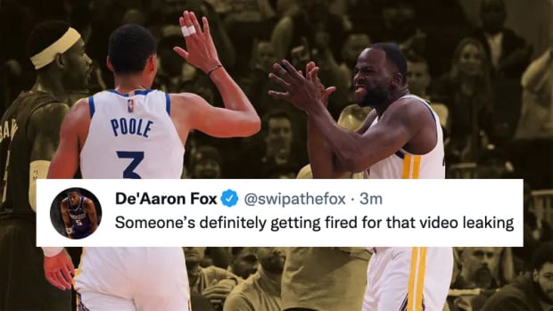 NBA players react to the leaked video of Green punching Poole