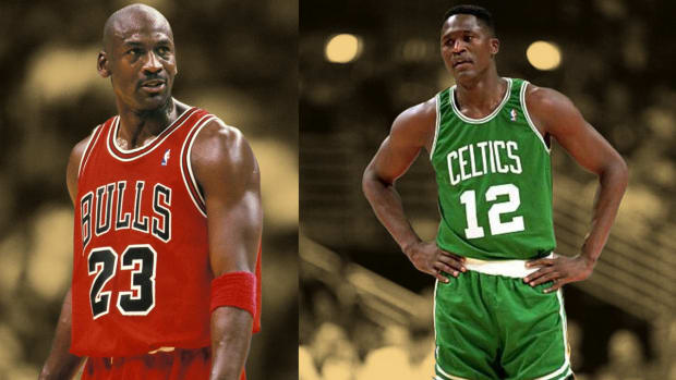 Dominique Wilkins on Michael Jordan possibly playing with him in Boston in '94: 'That would have been nice'