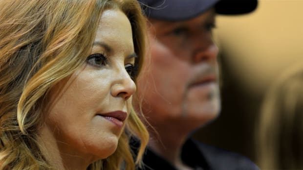 Los Angeles Lakers Jeanie Buss and Jim Buss