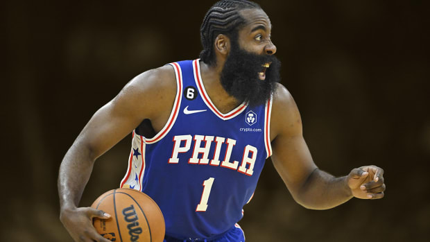 James Harden on whether he believes he’s gotten credit for buying into the Philadelphia 76ers program - “Nope, but guess what? I don’t care”