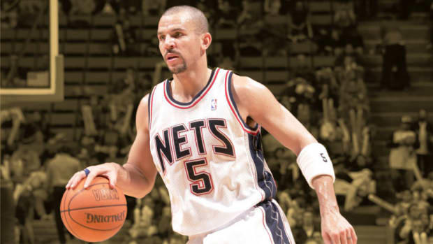 New Jersey Nets guard Jason Kidd