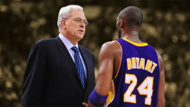 Los Angeles Lakers head coach Phil Jackson