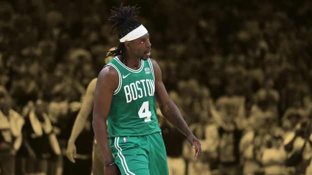 May 25, 2024; Boston Celtics guard Jrue Holiday during Game 3 against the Indiana Pacers at Gainbridge Fieldhouse
