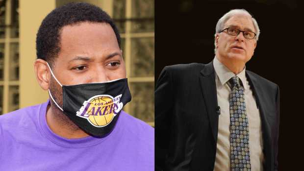 Robert Horry and Phil Jackson