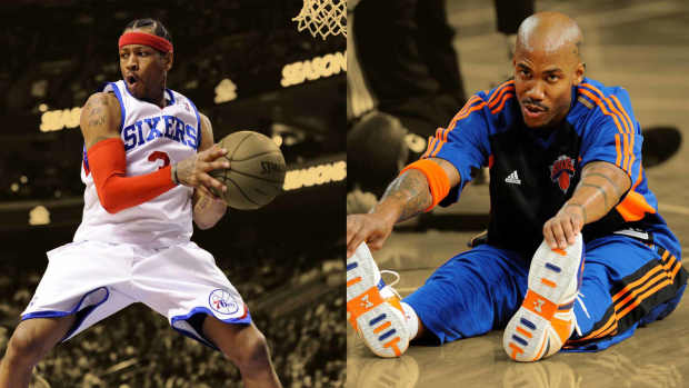 Allen Iverson and Stephon Marbury