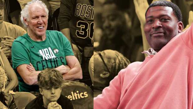 Bill Walton and Larry Johnson