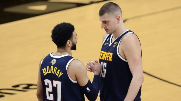 The Denver Nuggets have a decision to make between Carmelo Anthony and  Nikola Jokic, Basketball Network