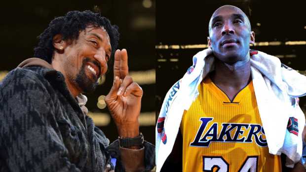 Scottie Pippen and Kobe Bryant