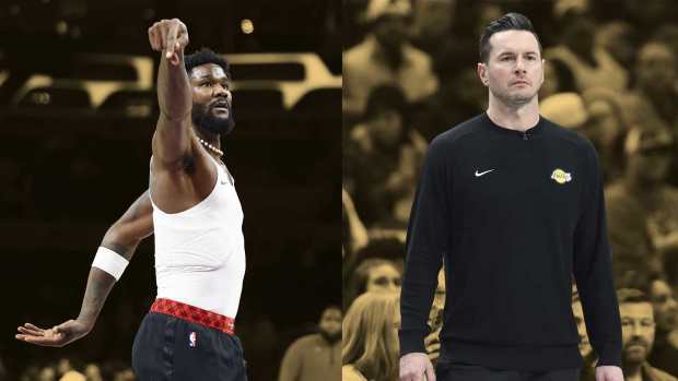 Deandre Ayton and JJ Redick