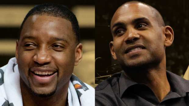 Tracy McGrady and Grant Hill