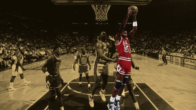 Horace Grant’s reaction to Jordan saying ‘he covered their tight a