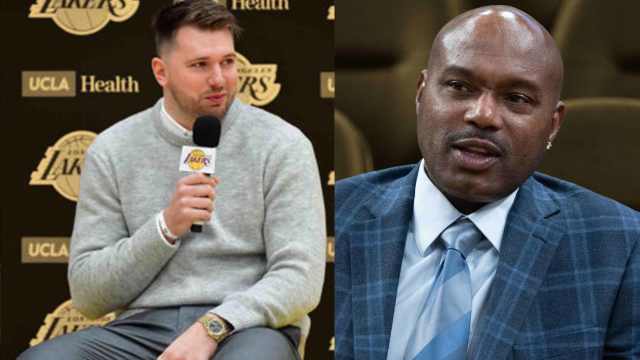 Luka Doncic and Tim Hardaway