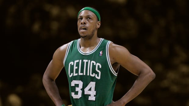 Boston Celtics forward Paul Pierce in 2011
