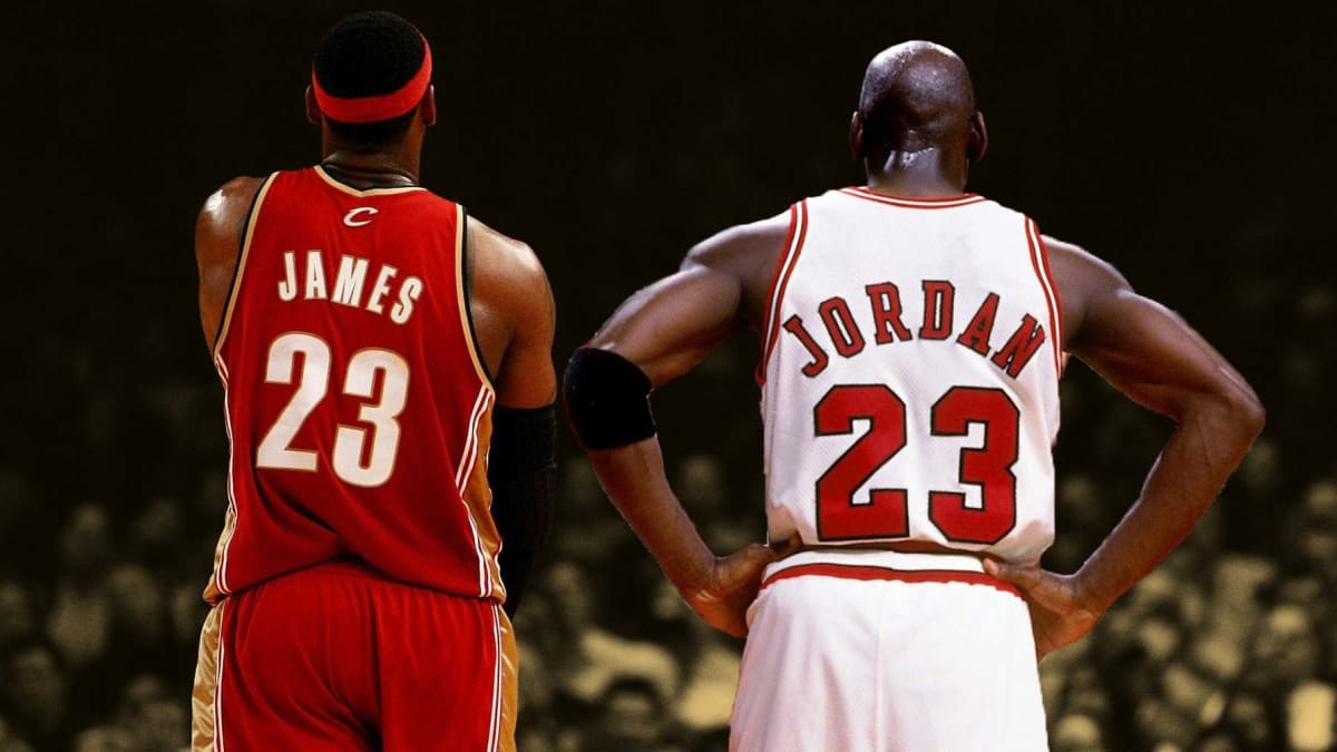 When LeBron James lobbied for the NBA to retire Michael Jordan's