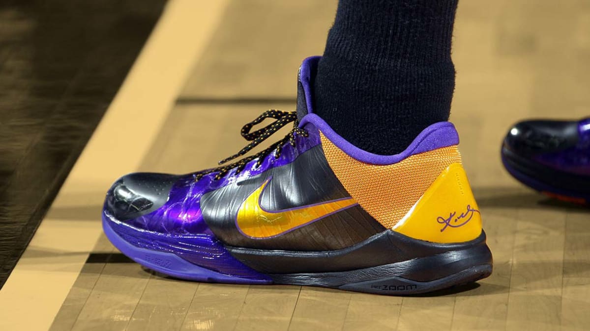 Top 5 Kobe Bryant's signature shoes with Nike - Network daily of basketball