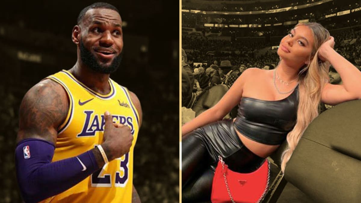 The 24-year-old model linked to LeBron James finally speaks up - Basketball Network - Your daily dose of basketball