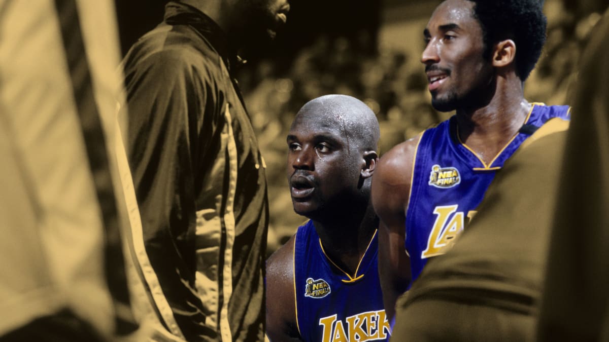 Shaq reflects on HISTORIC LOB between him and Kobe 💜💛 