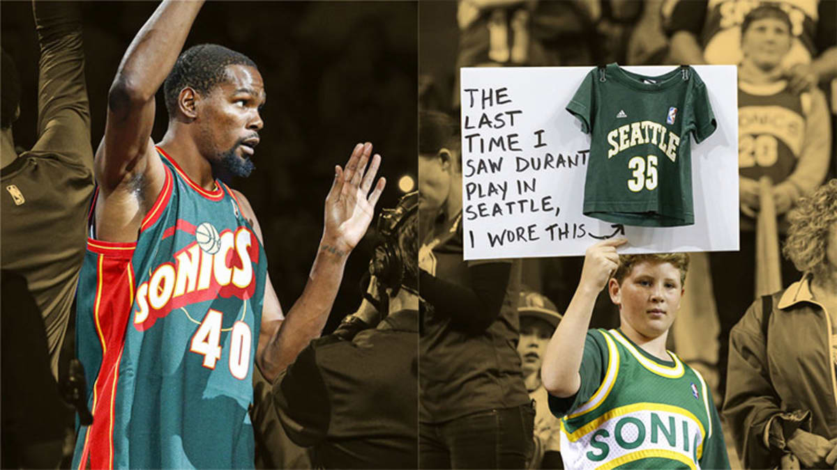 seattle sonics durant jersey