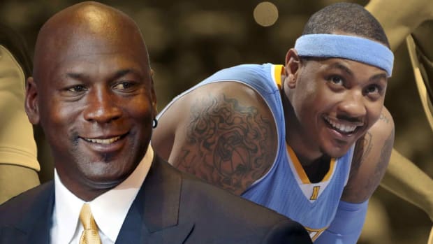 Michael Jordan s expert scoring tip to Carmelo Anthony Break down seven points a quarter Basketball Network Your daily dose of basketball